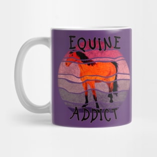 Equine addict N1 - purple Mug